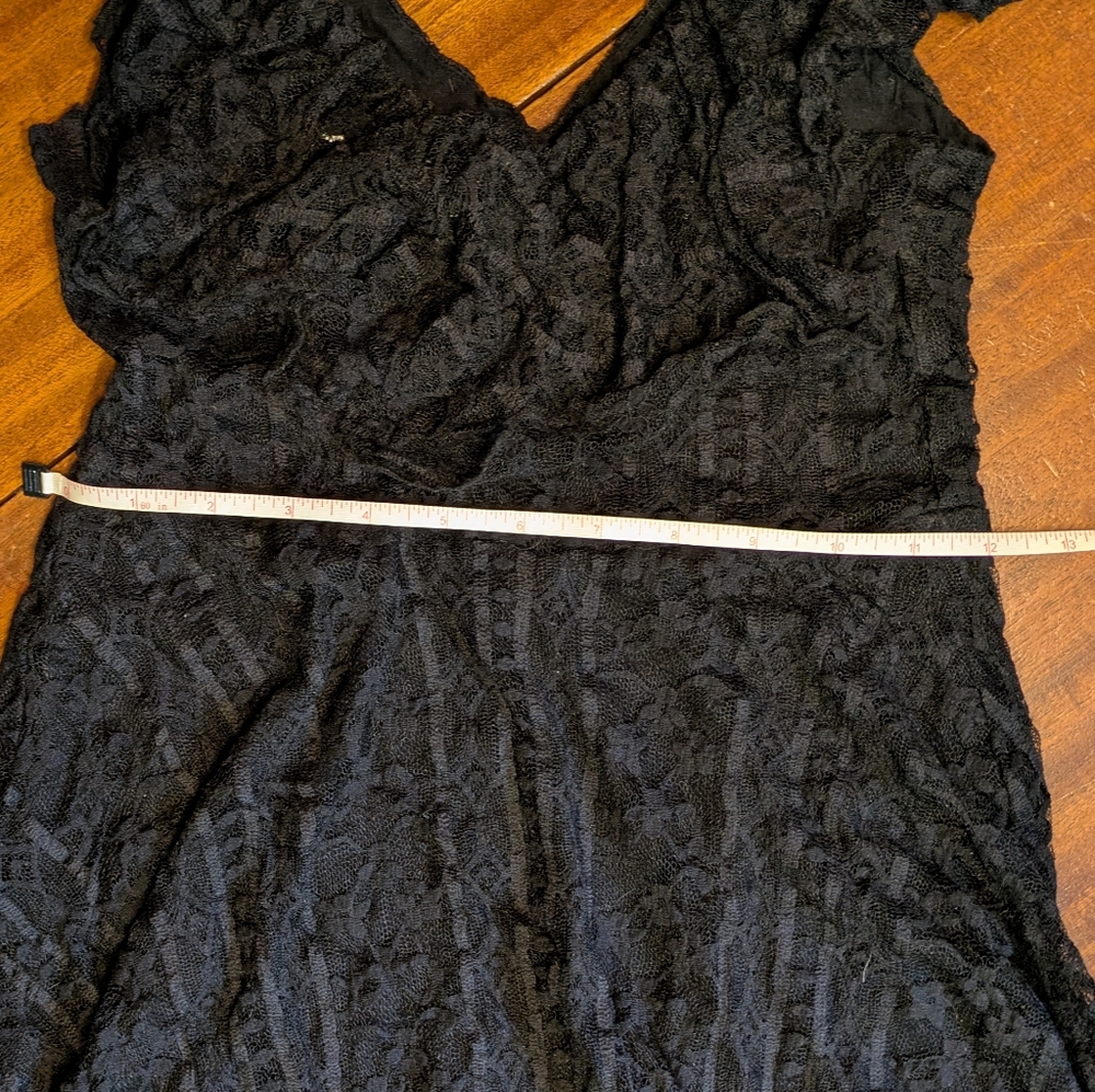 Cute Gothy Black Lace Dress by Kimchi Blue | Women's M - Picture 3 of 7